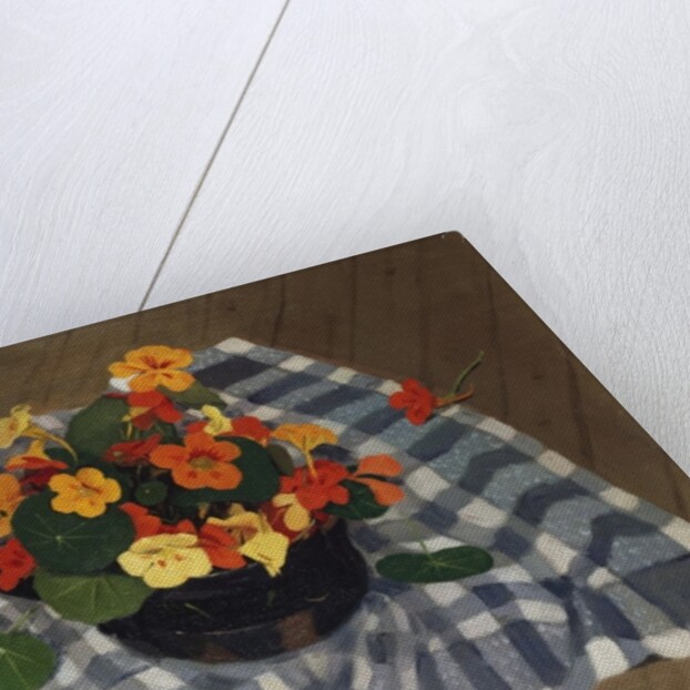 Bowl of Nasturtiums by Felix Edouard Vallotton