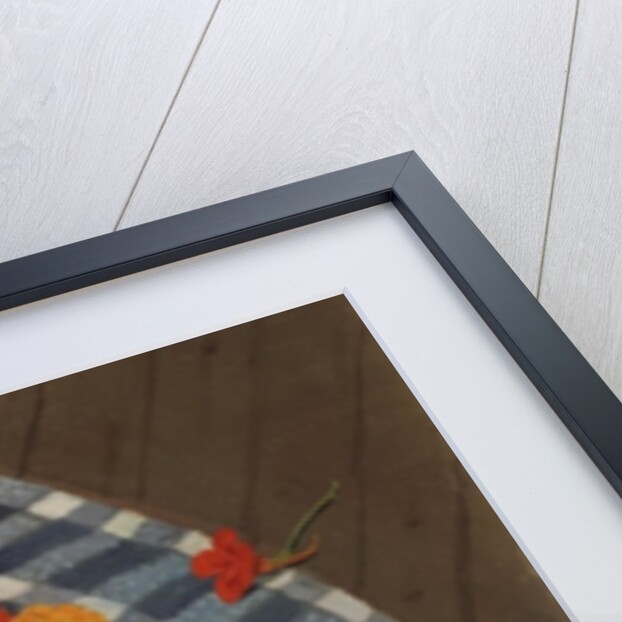 Bowl of Nasturtiums by Felix Edouard Vallotton