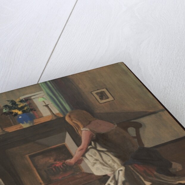 Interior with a Woman in a Nightgown, 1899 by Felix Edouard Vallotton