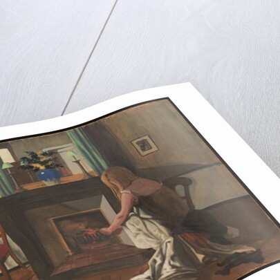 Interior with a Woman in a Nightgown, 1899 by Felix Edouard Vallotton