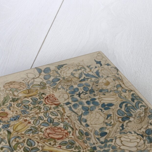 Rose, design for chintz by William Morris