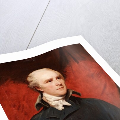 Portrait of the Rt. Hon. Thomas Grenville, M.P., half-length, in a grey coat and a white cravat by John Hoppner