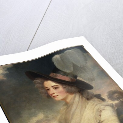 Portrait of Miss Elizabeth Beresford, half length by John Hoppner