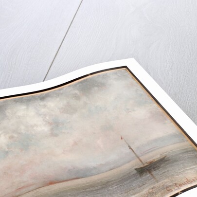 Clouds on Lake Geneva, 1875 by Gustave Courbet