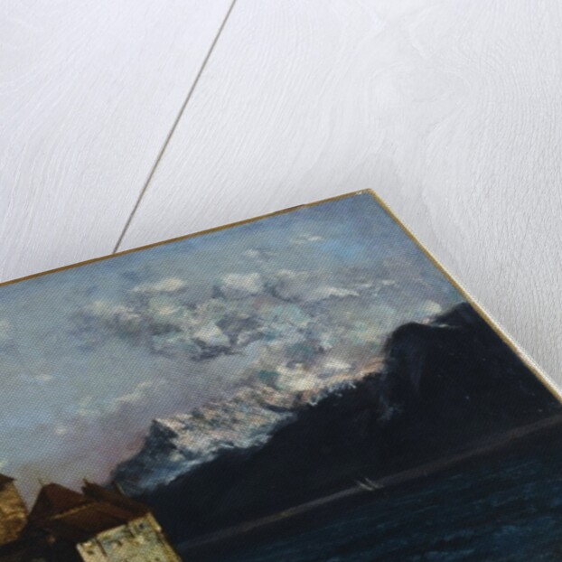 The Chateau de Chillon, 1877 by Gustave Courbet