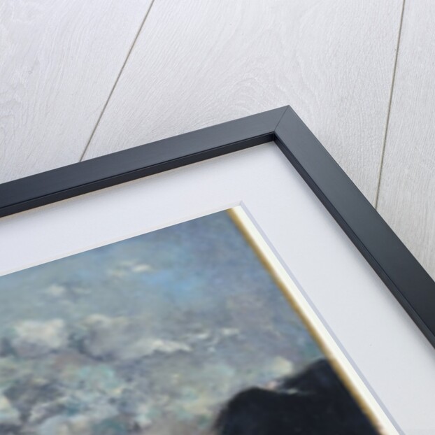 The Chateau de Chillon, 1877 by Gustave Courbet