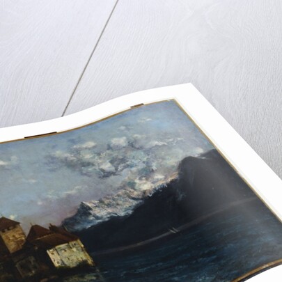 The Chateau de Chillon, 1877 by Gustave Courbet