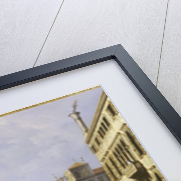 The Rialto Bridge Venice from the South with the Fondamenta Del Vin and the Fondaco Dei Tedeschi by Antonio Canaletto