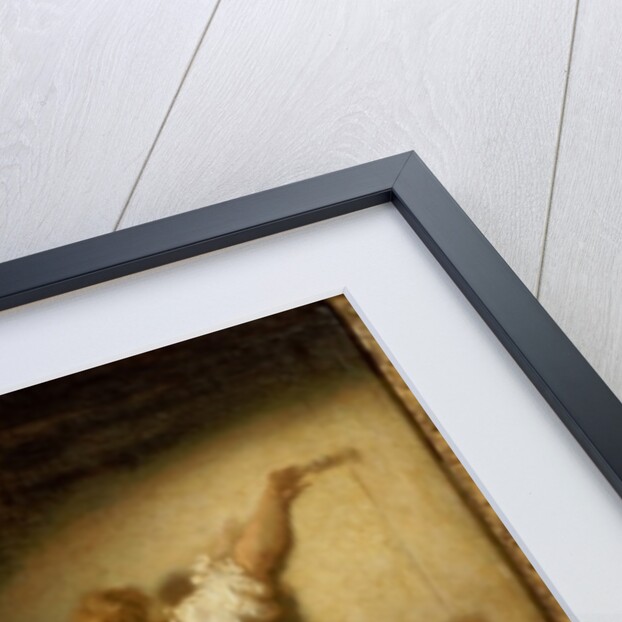 Modello version of 'The Bolt' by Jean-Honore Fragonard