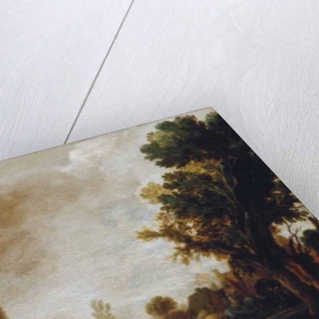 Soldiers Leaving a Burning Village, 1637 by Aert van der Neer