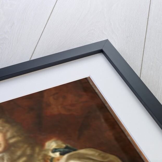 Portrait of King James II, full length, in Garter Robes by Peter (circle of) Lely