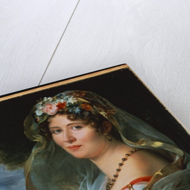 Portrait of Constance Ossolinska Lubienska by Francois Pascal Simon Baron Gerard