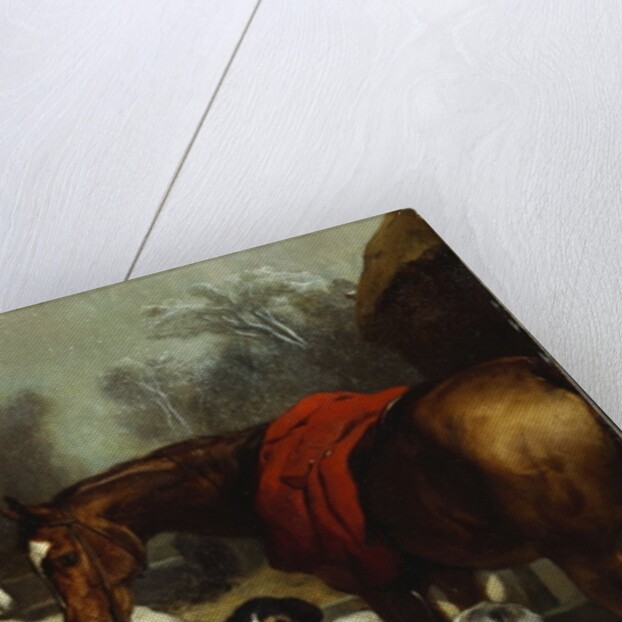 No Hunting Till the Weather Breaks by Edwin Landseer