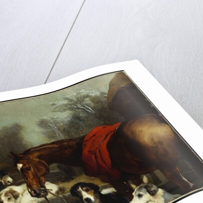 No Hunting Till the Weather Breaks by Edwin Landseer