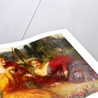 Musicienne du Silence, 1900 by Arthur Hacker