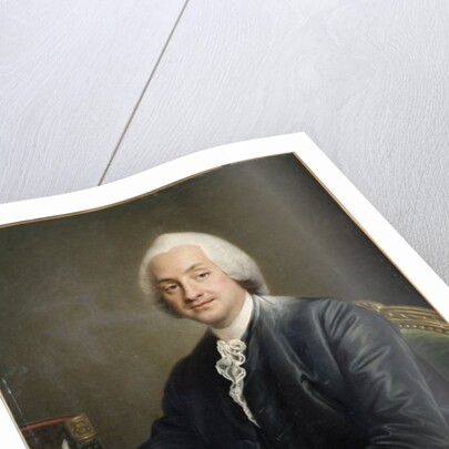 Portrait of Denis Paul Le Pot de la Fontaine. 1772 by Francois-Hubert Drouais