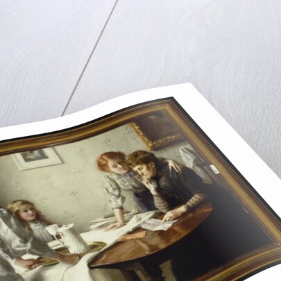 The Letter, 1912 by Thomas Benjamin Kennington