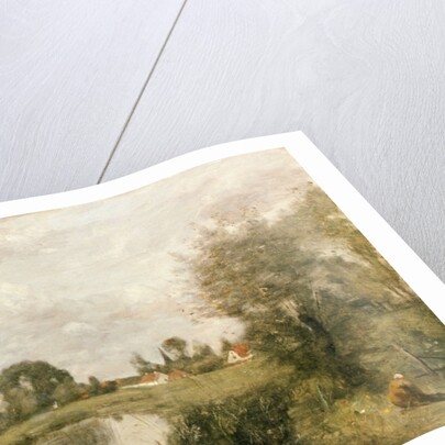 View of Arleux from the Marshes of Palluel, 1873 by Jean Baptiste Camille Corot