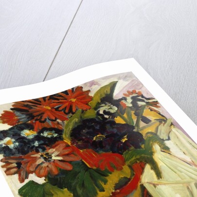 Flowerpot and Sugar Bowl, 1918-19 by Ernst Ludwig Kirchner