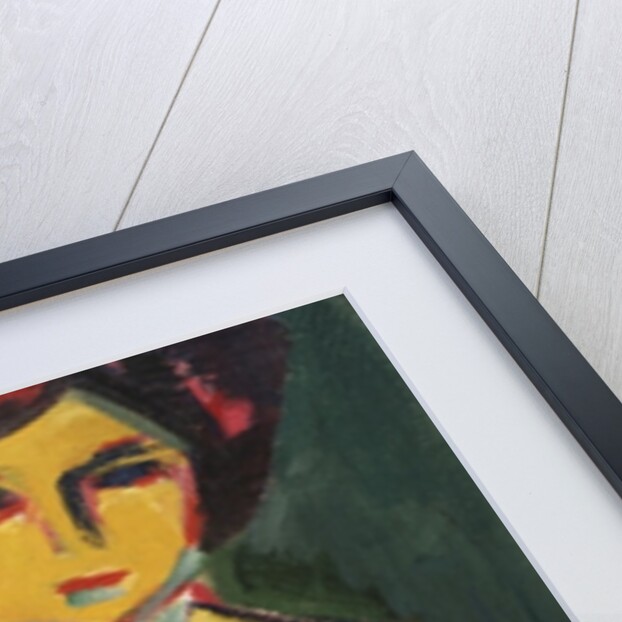 Self Portrait with Model, 1905 by Ernst Ludwig Kirchner