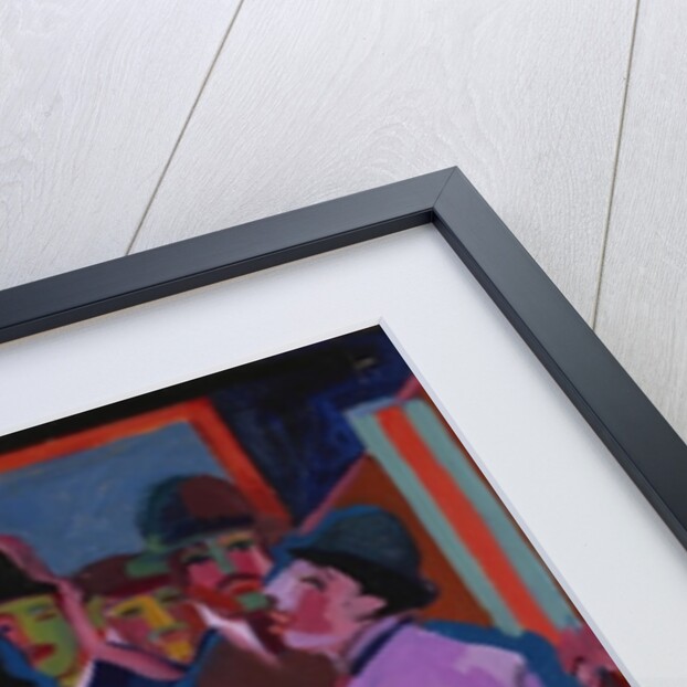 A Night-time Street Scene, 1925 by Ernst Ludwig Kirchner