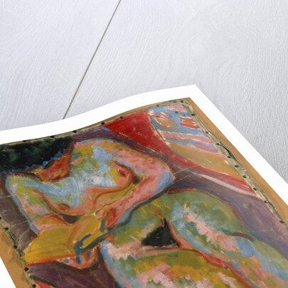 Female Nude 1909 by Ernst Ludwig Kirchner