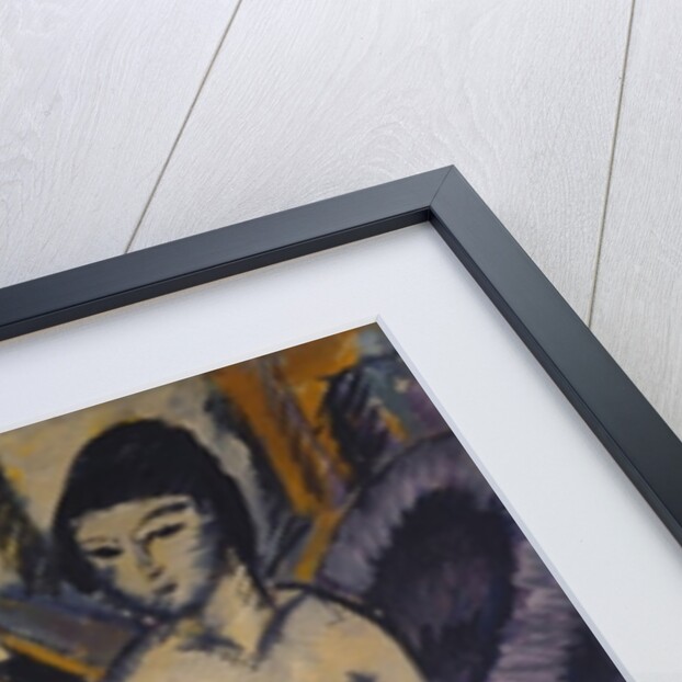 Female Nude with Hot Tub, 1912 by Ernst Ludwig Kirchner