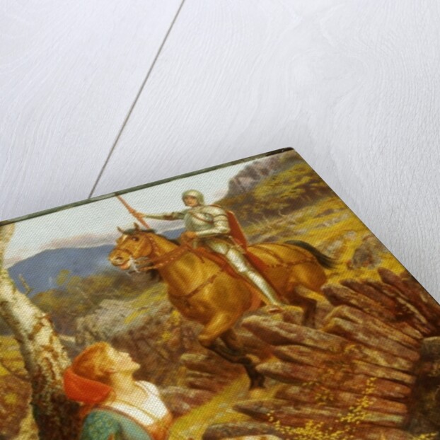 The Overthrowing of the Rusty Night by Arthur Hughes