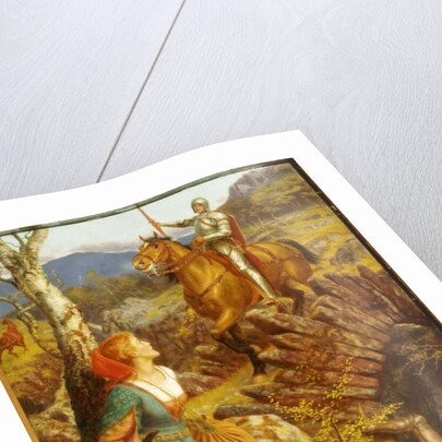 The Overthrowing of the Rusty Night by Arthur Hughes