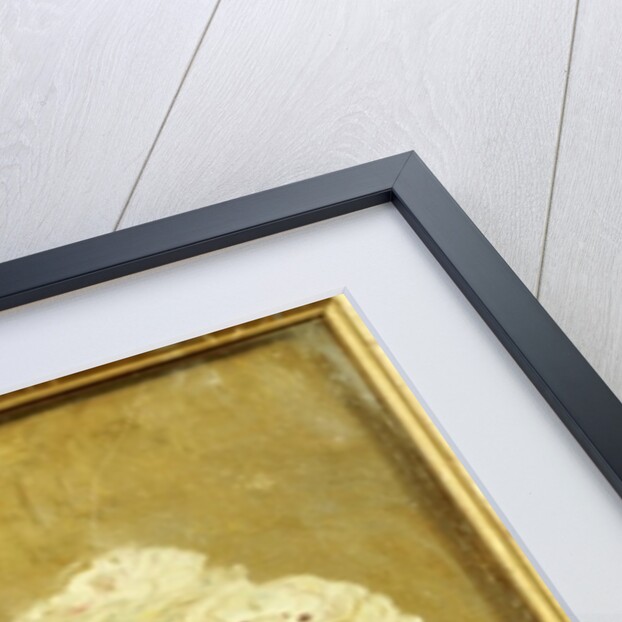 A Vase of Dahlias by Albert Joseph Moore