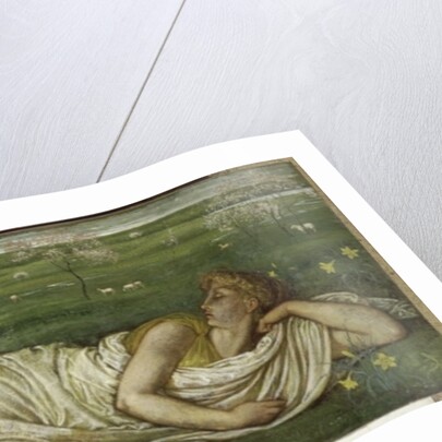 The Earth and Spring, 1875 by Walter Crane