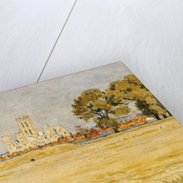 Canterbury Cathedral from the Meadows, 1894 by Walter Crane