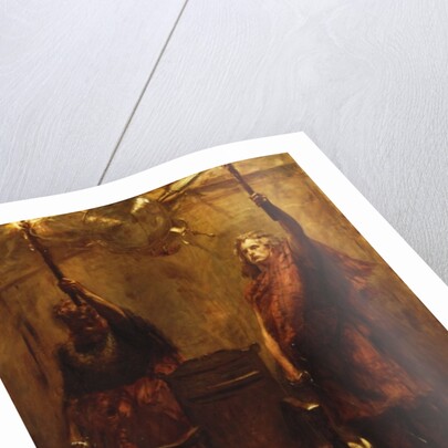 The Chieftan's Candlesticks by John Pettie