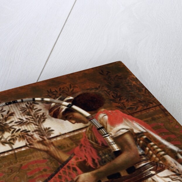 A Young Musician Employed in the Temple Service during the Feast of the Tabernacles, later called Hosanna, 1862 by Simeon Solomon