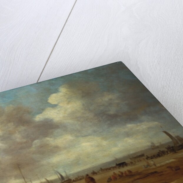 A View of Scheveningen, 1649 by Jan Josephsz van Goyen