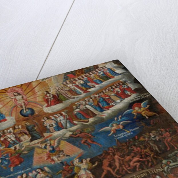 The Last Judgement, Cuzco School, late 17th century by Diego Quispe Tito
