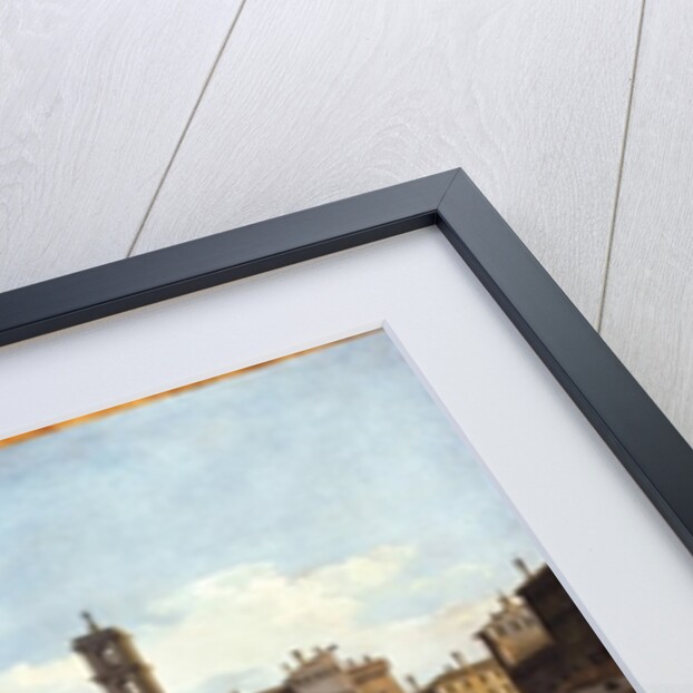 Rome - The Forum with the Temple of Castor and Pollux, c.1742-43 by Bernardo Bellotto