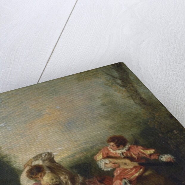 The Surprise by Jean Antoine Watteau