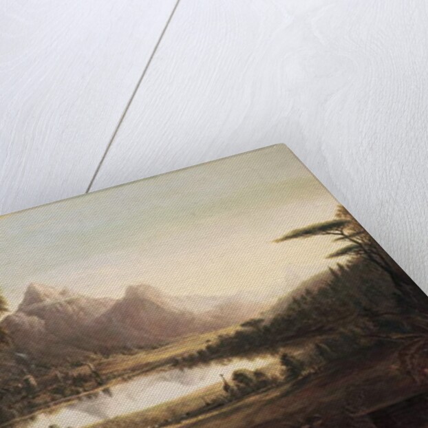 The Happy Valley, from Rasselas, the Prince Meditating His Escape by Jesse Talbot