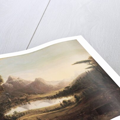 The Happy Valley, from Rasselas, the Prince Meditating His Escape by Jesse Talbot