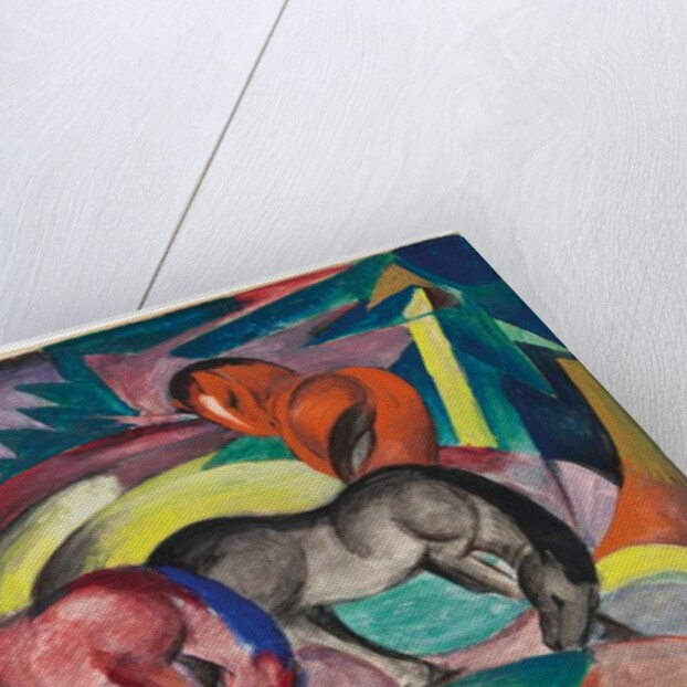 Three Horses, 1912 by Franz Marc