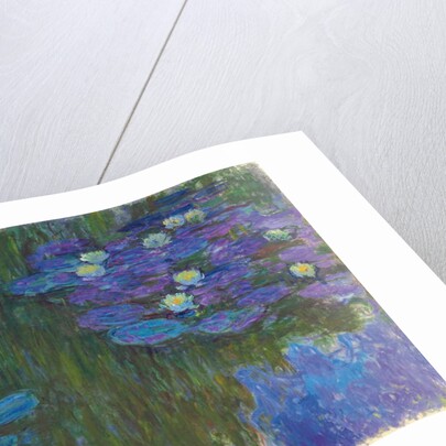 Nymphéas en fleur, 1914-17 by Claude Monet
