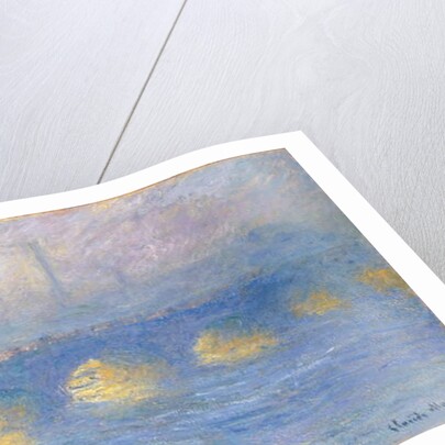 Waterloo Bridge, temps couvert, 1904 by Claude Monet