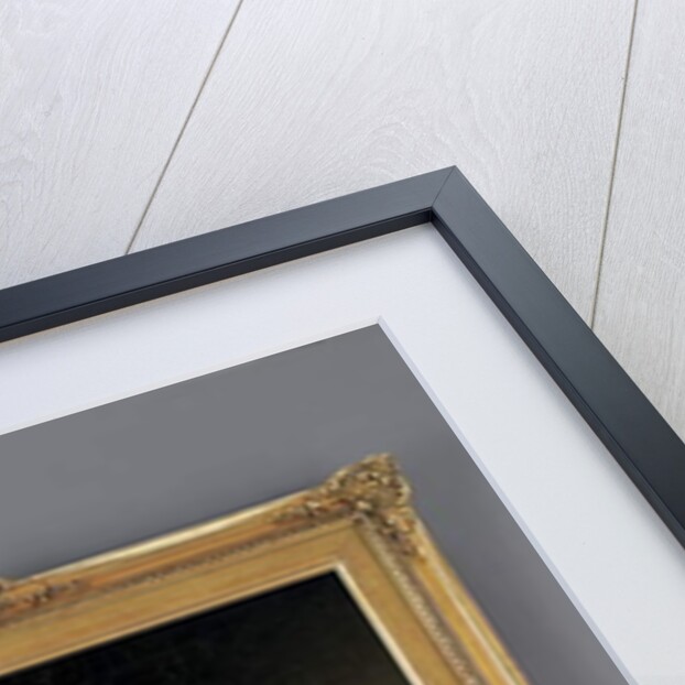 Girl with Basket of Flowers by American School