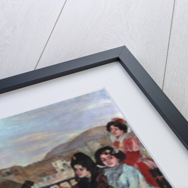 Playing guitar on the balcony, c.1903 by Ignacio Zuloaga y Zabaleta