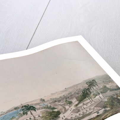 A view of Carlisle Bay and Bridgetown, Barbados by Charles Emilius Gold