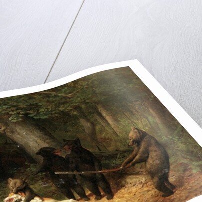 Making Game of the Hunter, 1880 by William Holbrook Beard