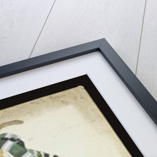 Costume design for a dancer from 'Suite Arabe' by Leon Bakst