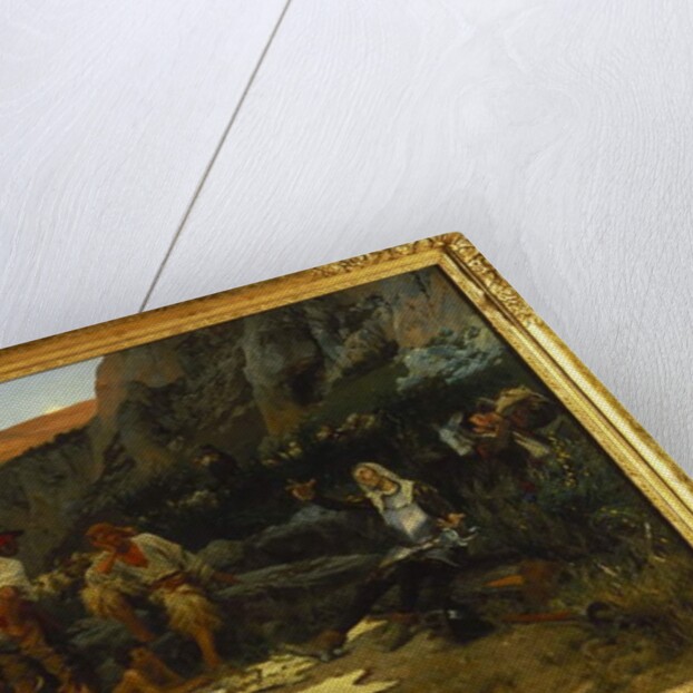 Don Quixote and the Goat Herders, 1870 by Anton Alexander von Werner