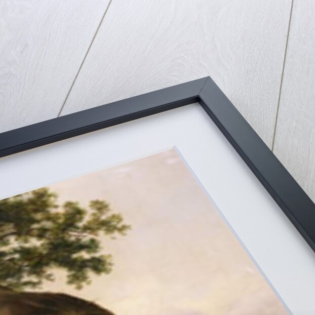 Sheep Resting Under a Shelter by Thomas Sidney Cooper